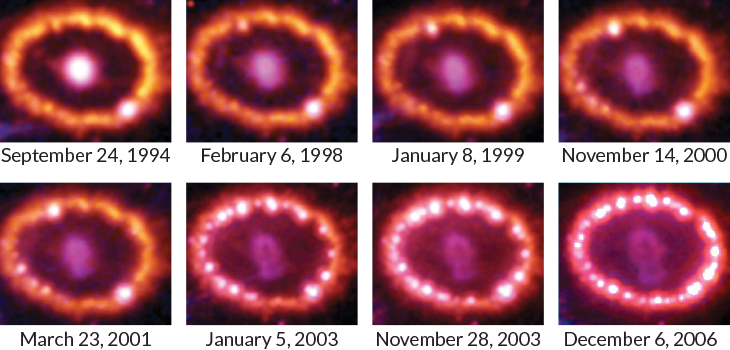 Supernova Ring - Supernova Remnant 1987a - Puzzle (730x350), Png Download
