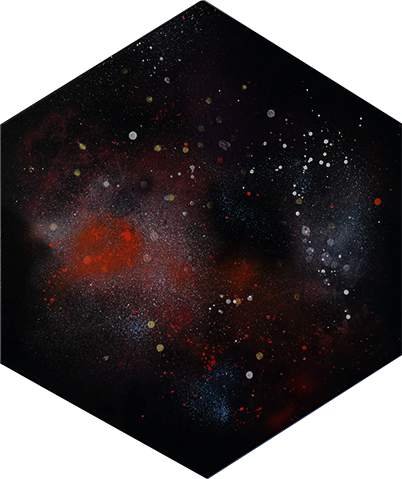 The Deep Space - Milky Way (402x479), Png Download