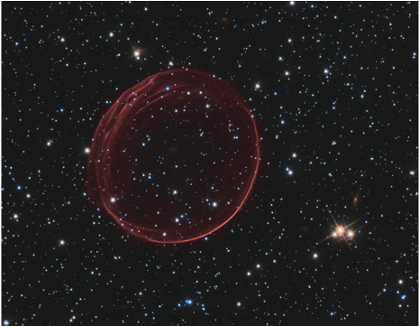 Supernova Remnant 0509-67 - Mil Y Una Voces (640x360), Png Download