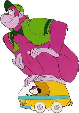 Grape Ape - João Grandão E Espirro (353x485), Png Download