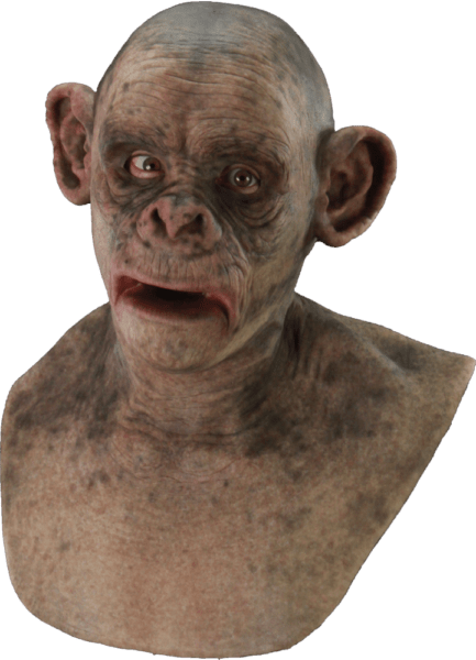 Ape Man Silicone Mask - Mask (433x600), Png Download