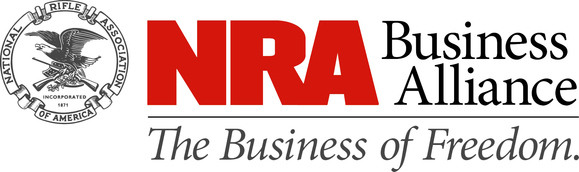 National Rifle Association Business Alliance Logo (2012x598), Png Download