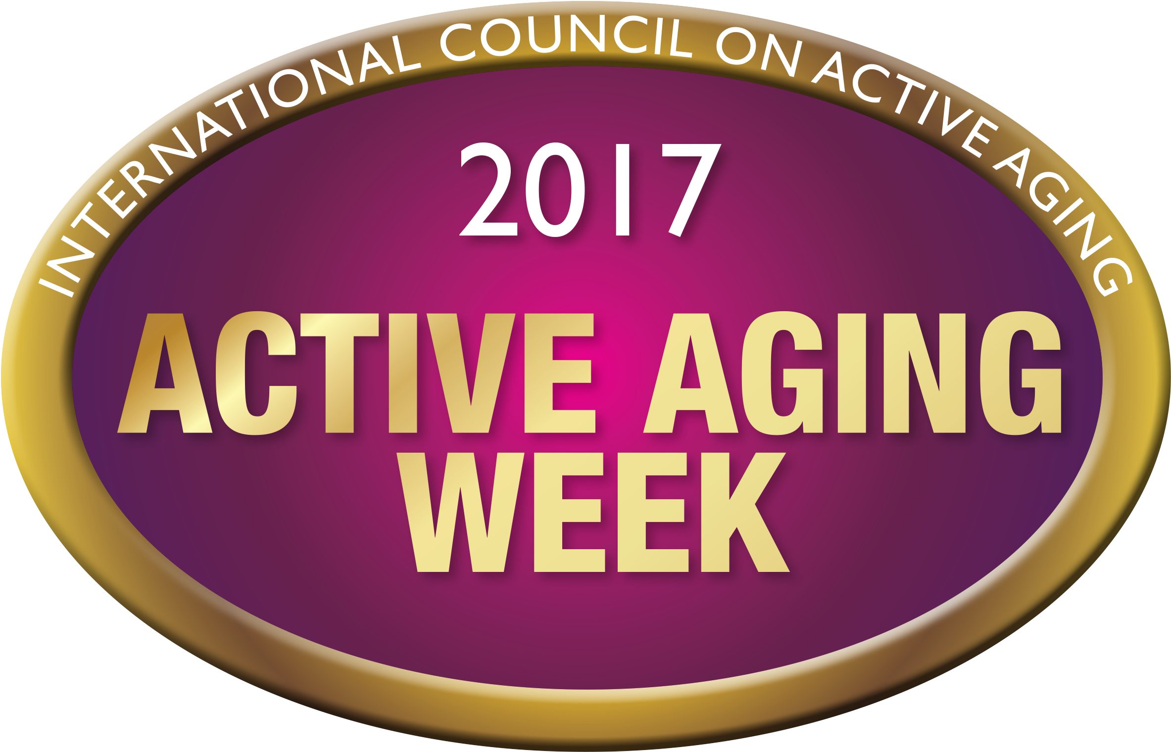 Aaa Logo - Active Aging Week 2018 Logo (2375x1525), Png Download