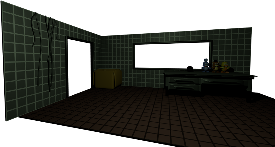 Vector Free Download Map W I P For Blender Fivenightsatfreddys - Fnaf 3 Map Blender (960x540), Png Download