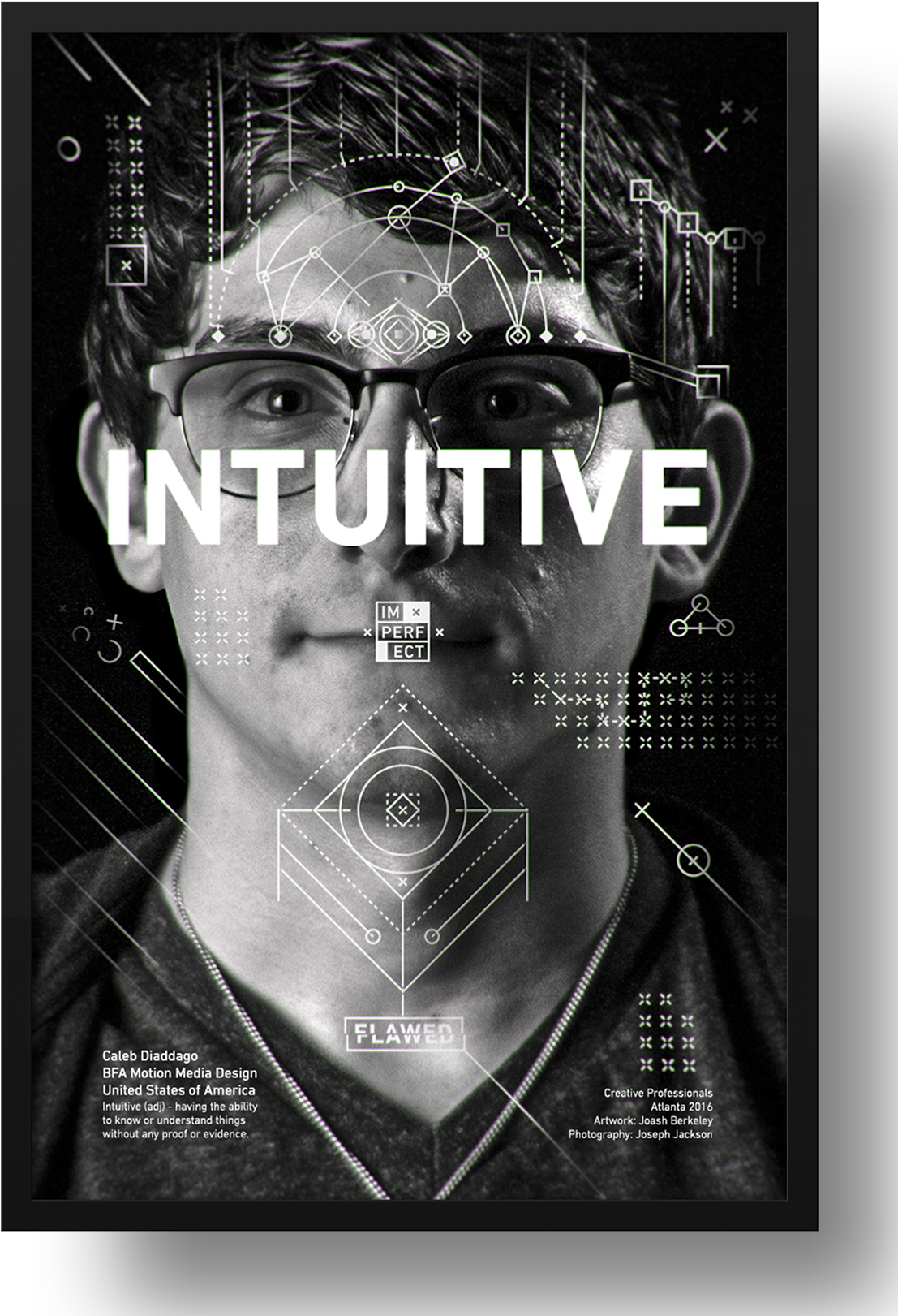 Scad Atlanta On Behance - Poster (1200x1714), Png Download