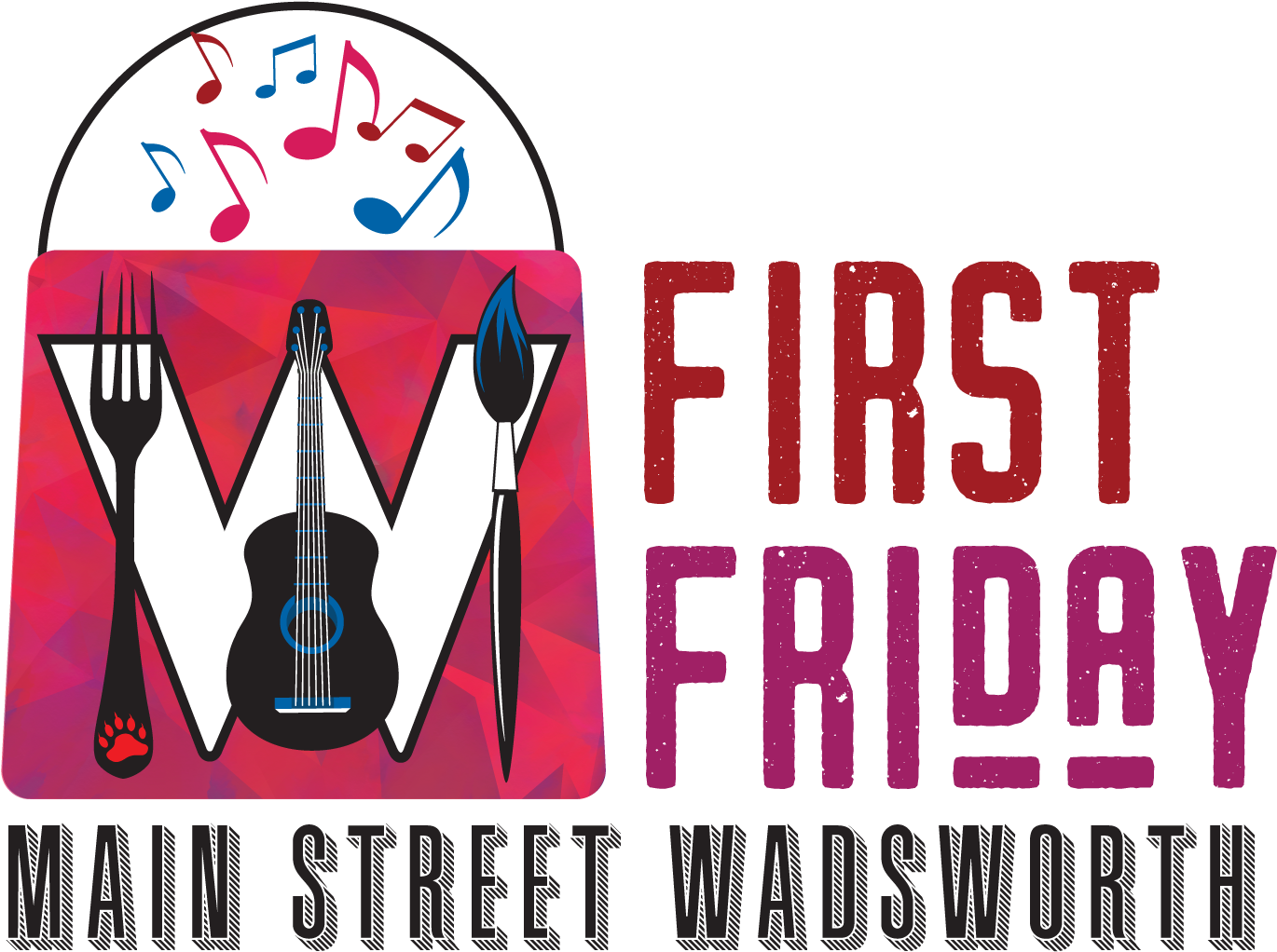 Click Here For Pdf Version Of Map - Main Street Wadsworth (1394x1021), Png Download