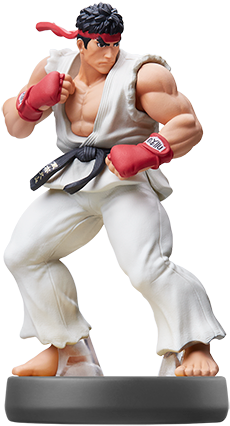 Two Amiibo Pre-orders Are Now Up On Best Buy - Amiibo Ryu (500x537), Png Download
