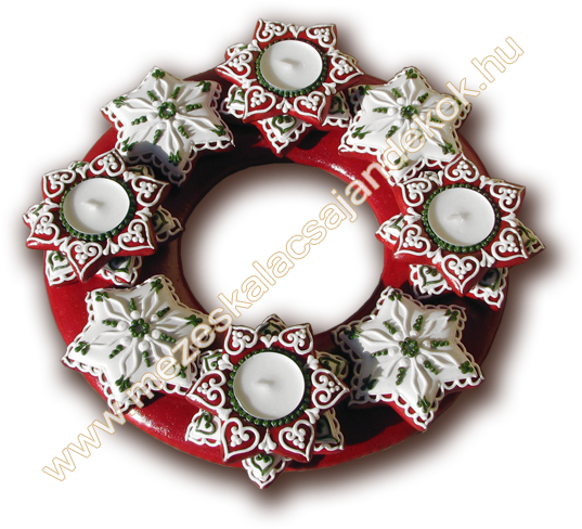 Advent Wreath - Biscuit (601x647), Png Download