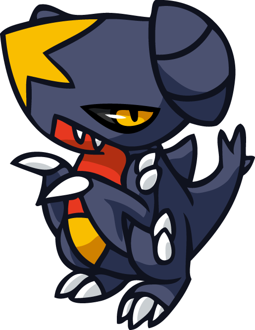 Pokemon Baby Garchomp (515x666), Png Download