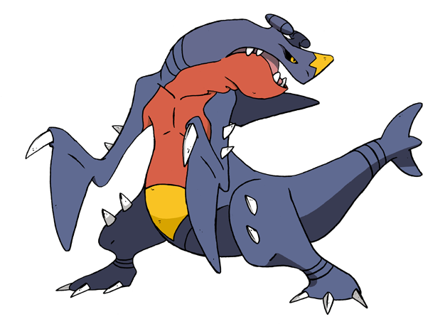 #445 Garchomp - Blog (638x481), Png Download