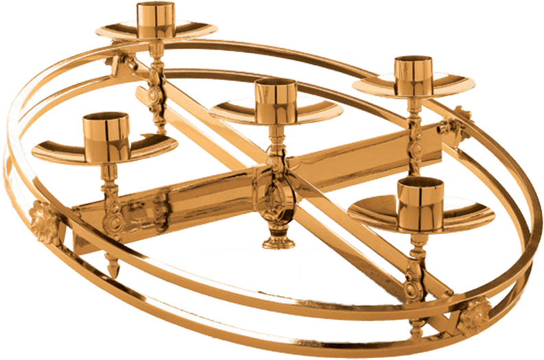 Advent Wreath (800x524), Png Download