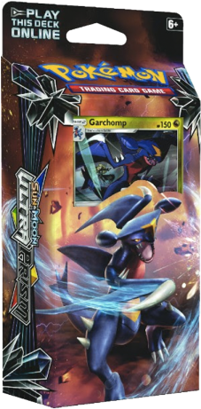 Sun & Moon Ultra Prism Theme Deck - Pokemon Garchomp Theme Deck (541x541), Png Download