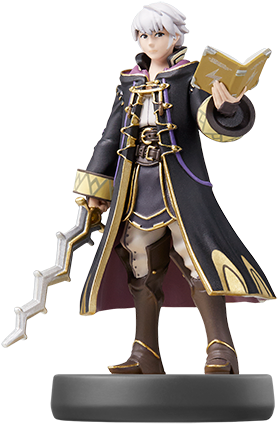 Super Smash Bros Robin Amiibo (500x537), Png Download