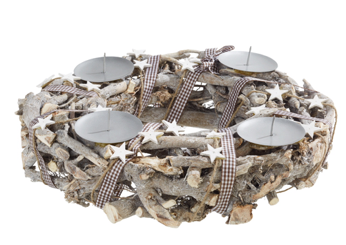 Advent Wreath, Rustic - Bracelet (500x500), Png Download