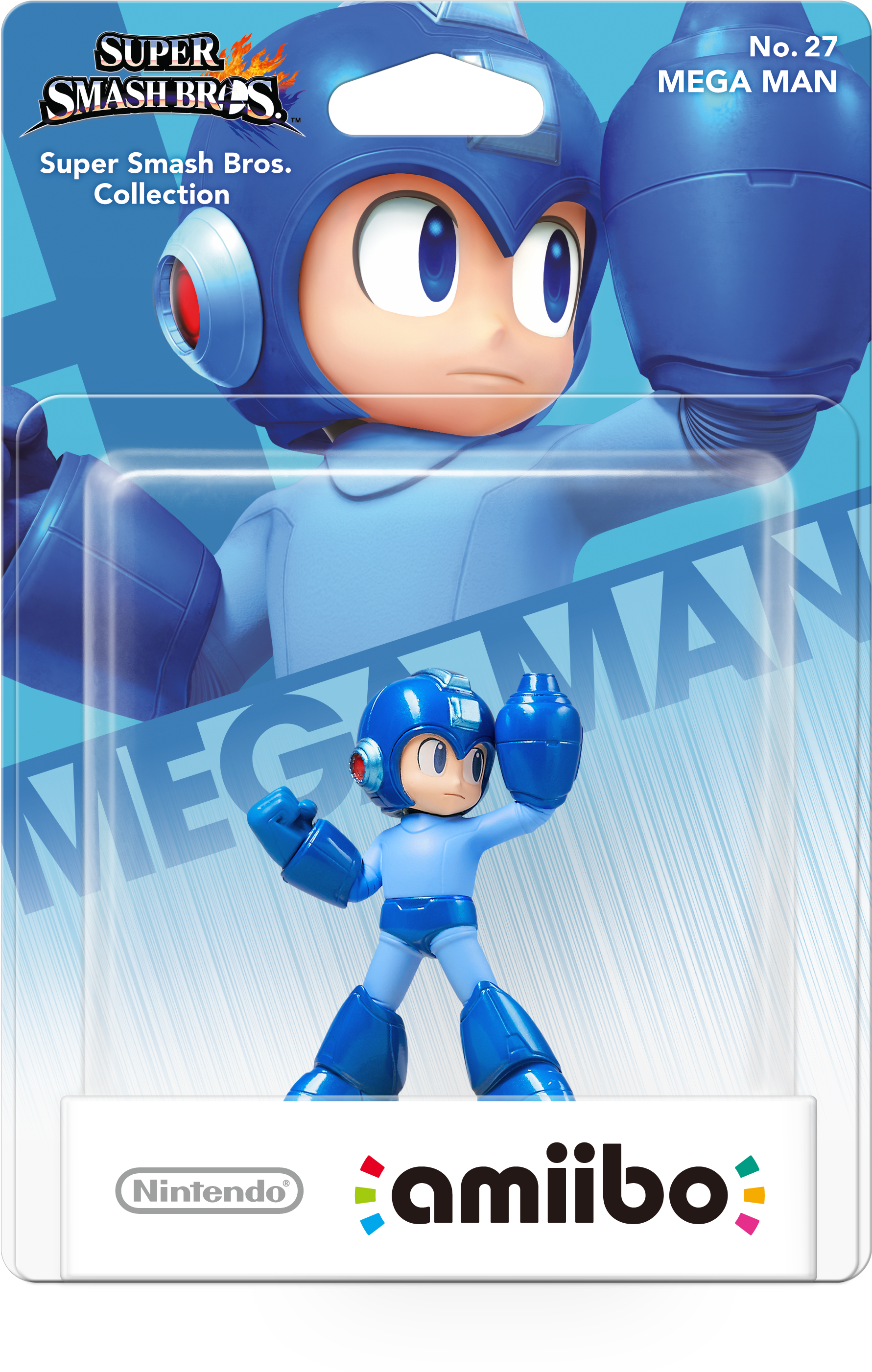 Wave03 09 Amiibo Meg - Amiibo Mega Man (2146x2986), Png Download