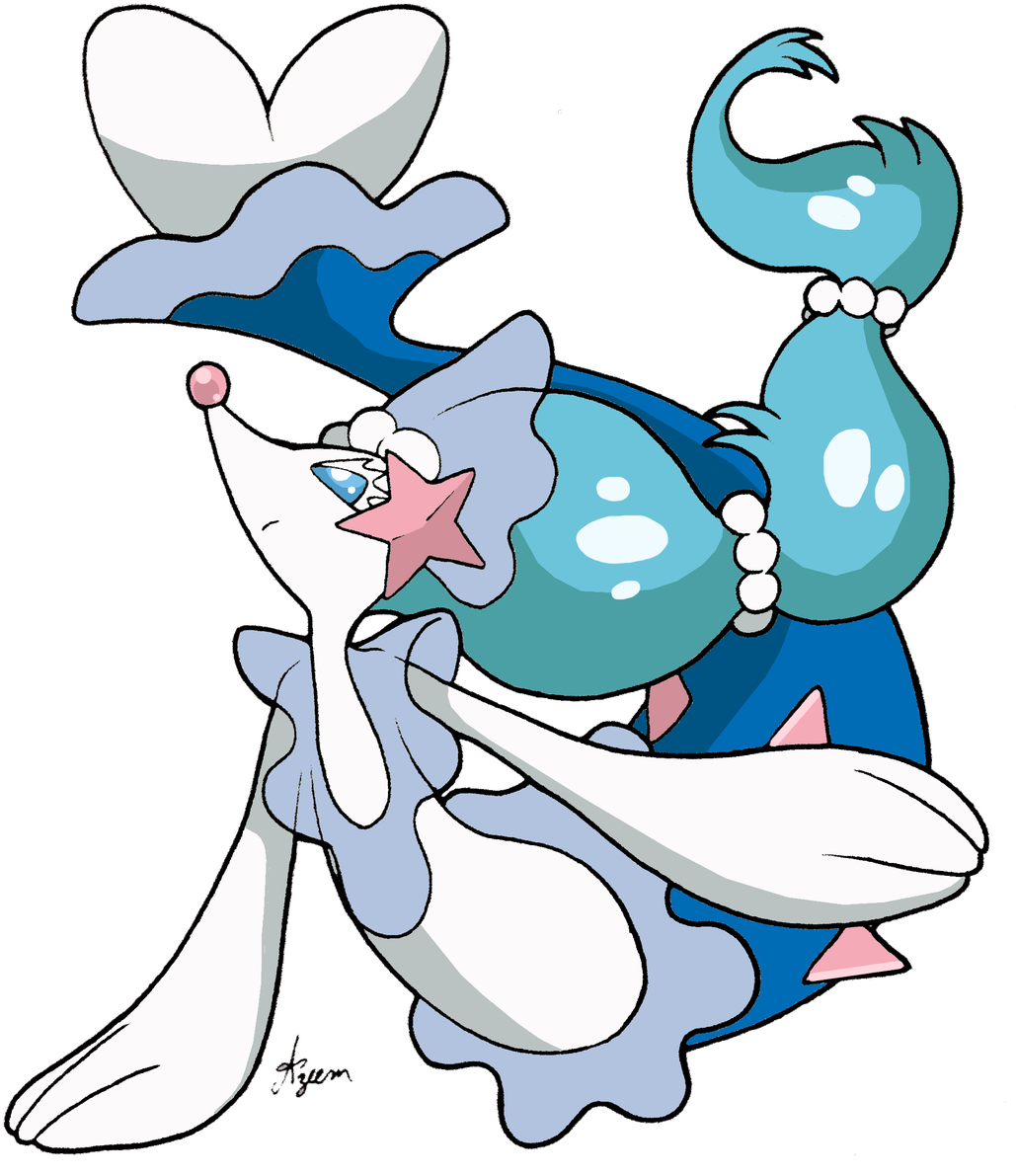 💧azeem💧 On Twitter - Entermaid And Popplio (1049x1200), Png Download