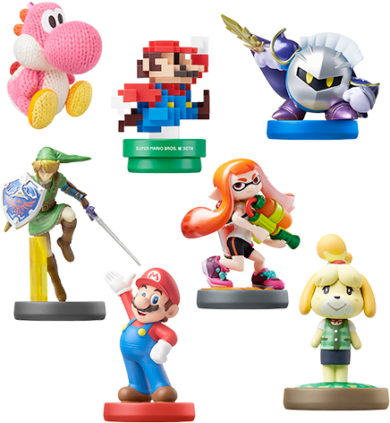 Amiibo Collections - Nintendo Inkling Girl Amiibo (splatoon Series) (475x523), Png Download