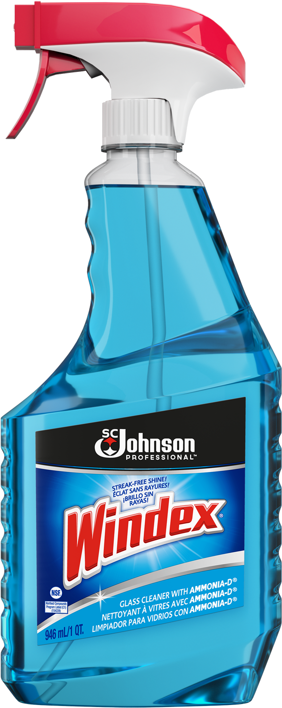 Sc Johnson Professional® Windex® Glass Cleaner With - Glass Cleaner (1500x1500), Png Download