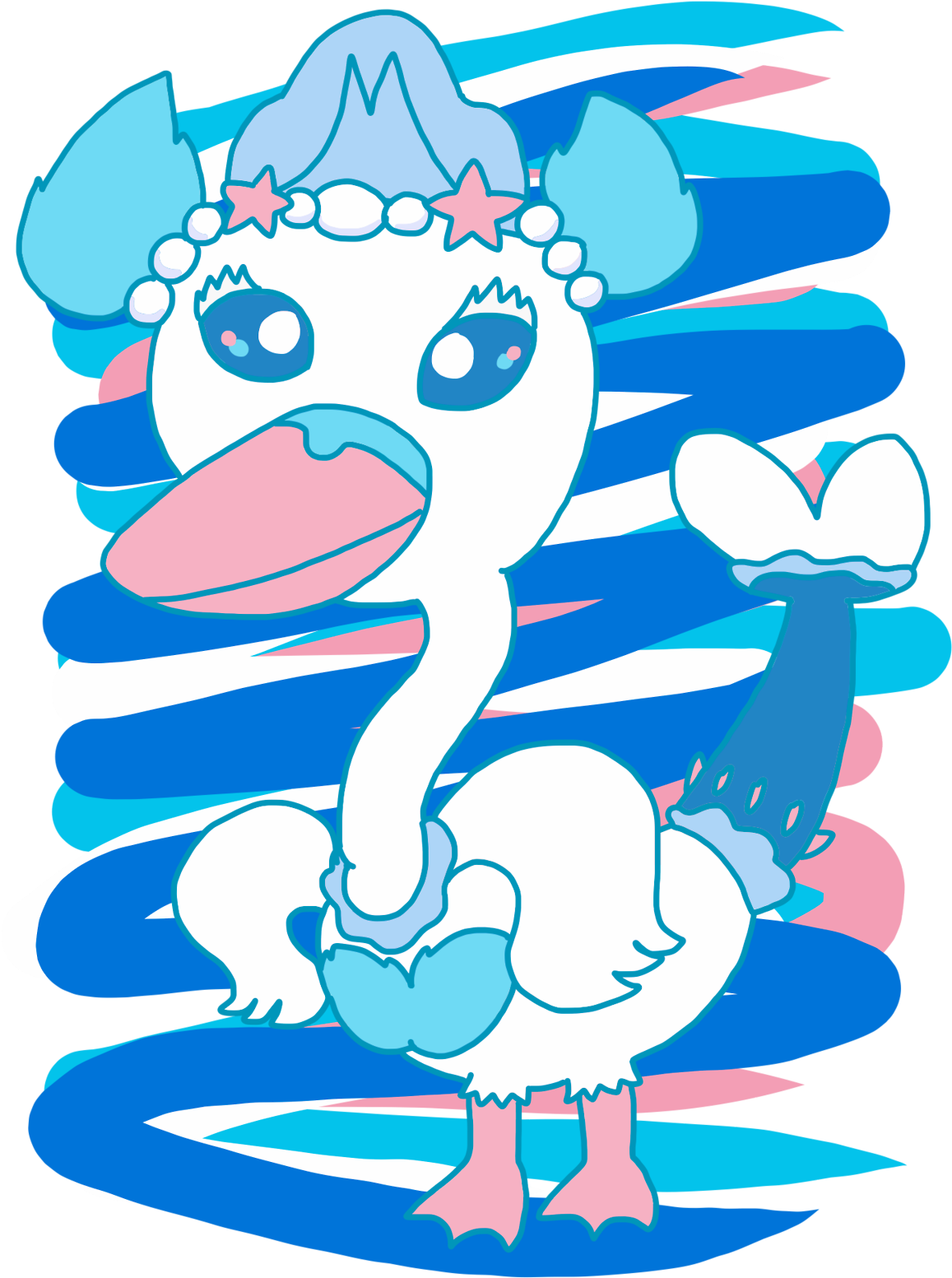 I Originally Drawn In August 15, 2017 In The Miiverse (1280x1707), Png Download