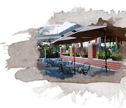 Patio - Bus Stop (411x352), Png Download