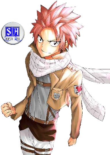 Bnha Fairy Tail Crossover (422x540), Png Download