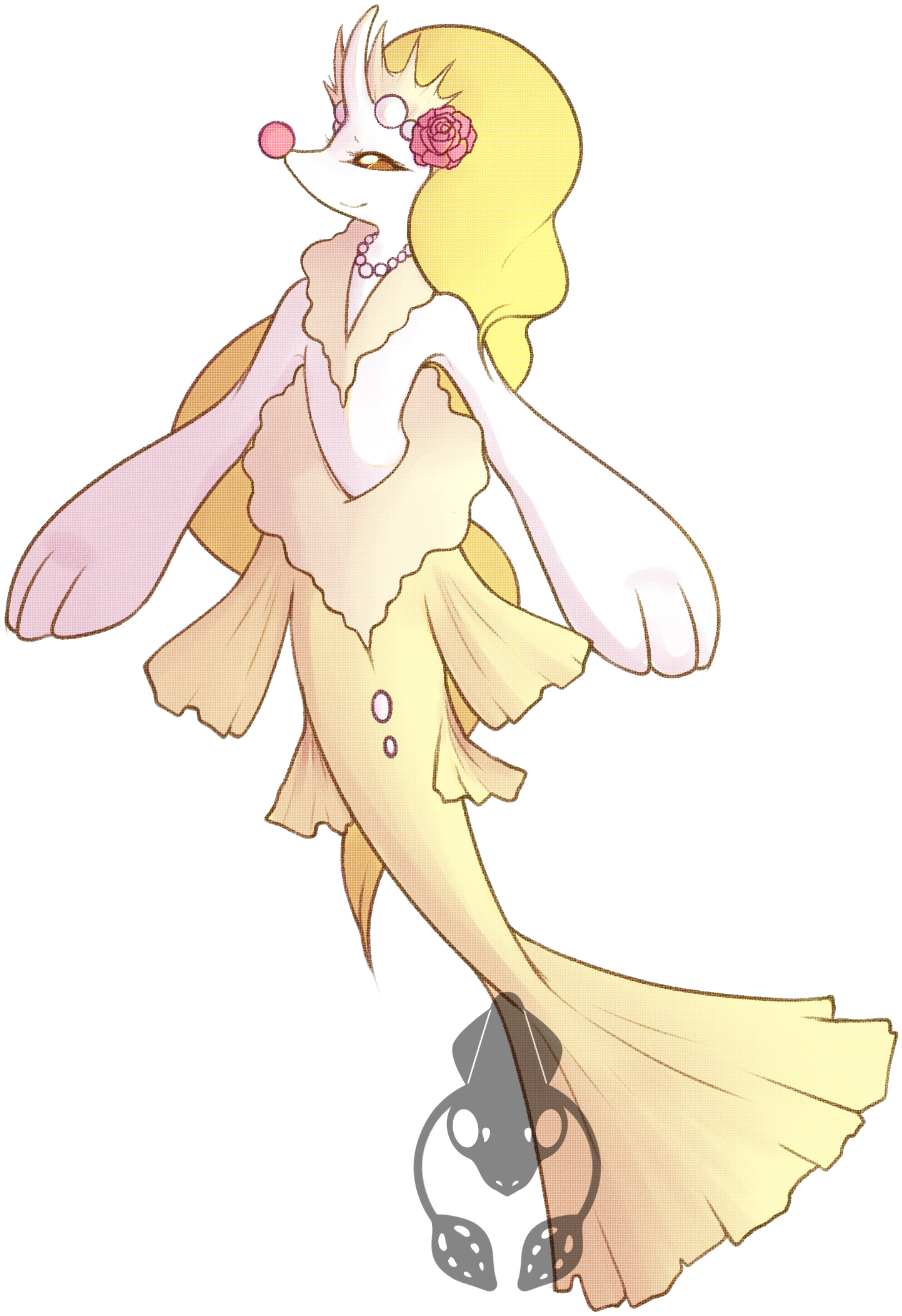 Dewgong X Primarina ‣alias - Illustration (1513x2169), Png Download