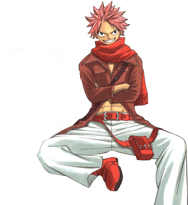 Natsu Dragneel - Fairy Tail 10 By Hiro Mashima (644x688), Png Download