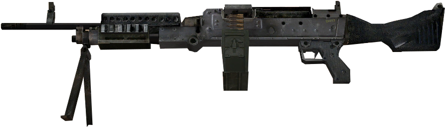 M240 Modern Warfare 2 (909x287), Png Download