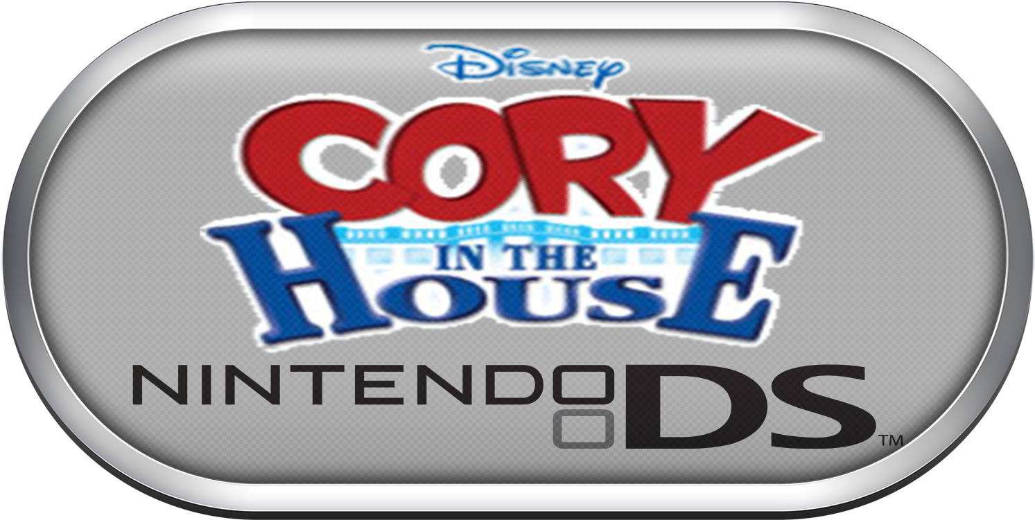 Nintendo Ds Silver Ring Clear Game Logo Set - "cory In The House" (2007) (1506x756), Png Download