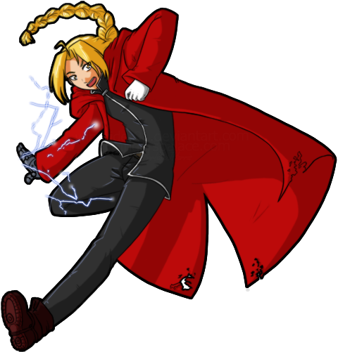 X Edward Elric X Fma X Fullmetal Alchemist X Full Metal - Edward Elric Tumblr Transparent (500x500), Png Download