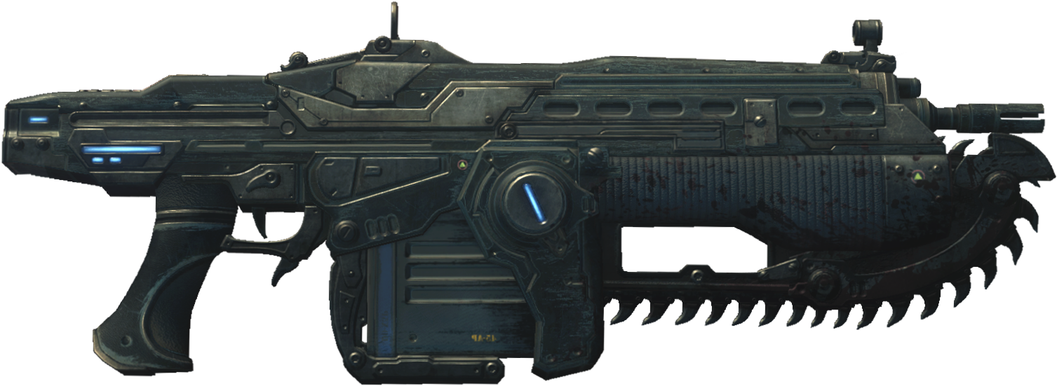Img Gears Of War Lancer Png Full Size Png Download Seekpng