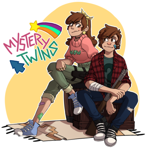 “ Mabel & Dipper Pines, The Mystery Twins, Paranormal - Dipper And Mabel Pines Older (500x500), Png Download