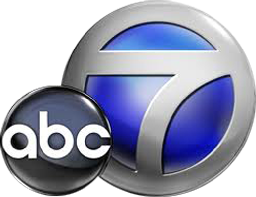Channel 7 Eyewitness News Featuring Dr - Abc 7 La Logo (527x415), Png Download