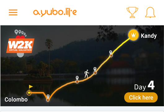 Over 8,000 People Walk To Kandy With Ayubo - Kandy (620x360), Png Download