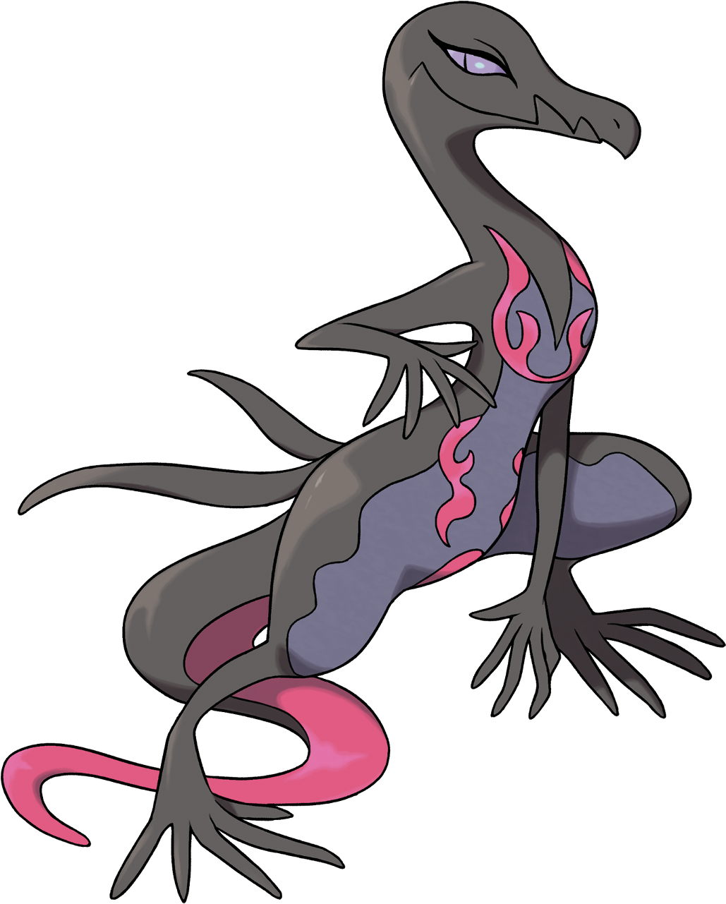 Photos Via Bulbapedia - Pokemon Ultra Sun Salazzle (1280x1280), Png Download