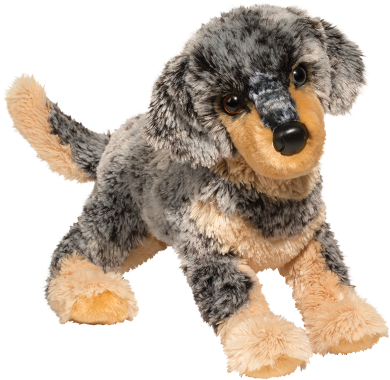 Look Closely At Nipper You'll Notice One Blue Eye And - Douglas Cuddle Cattle Dog (500x500), Png Download