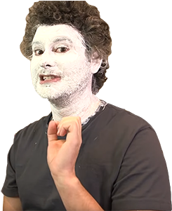 Sticker Risitas Ethan Klein H3h3 White Blanc Racist - Internet Forum (400x300), Png Download