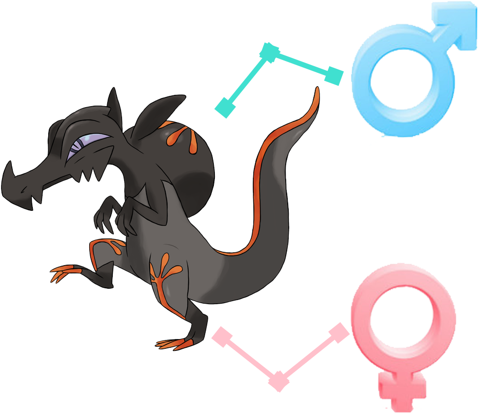 Level Does Salandit Evolve (1000x847), Png Download
