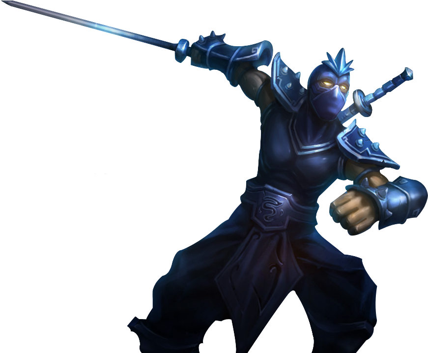 Old Classic Shaco Skin Png Image - Shen League Of Legends Transparent (1215x717), Png Download