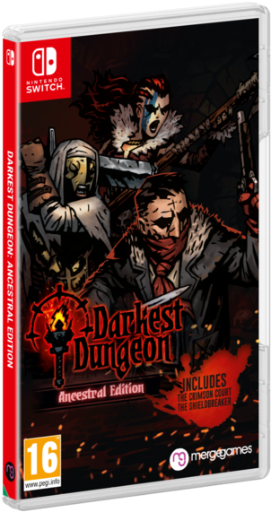 Heroes Through Twisted Forests, Forgotten Warrens, - Darkest Dungeon Ancestral Edition Switch (327x600), Png Download
