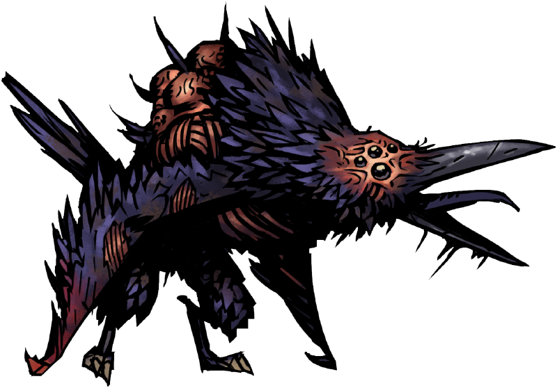 A Horror In The Night - Darkest Dungeon Monsters (800x558), Png Download