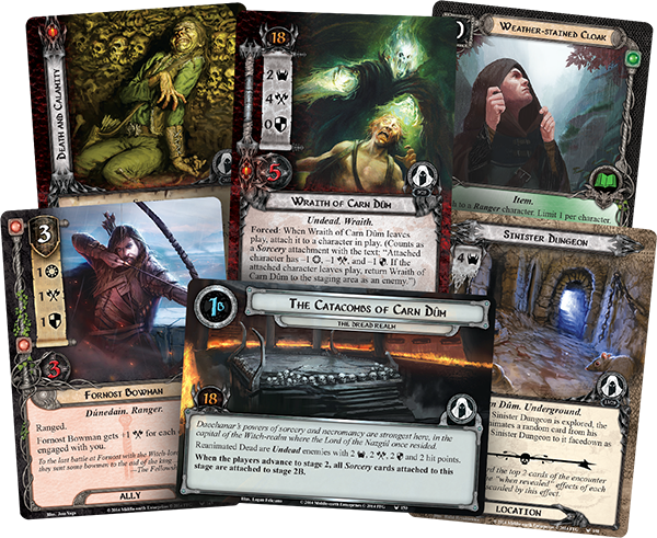 Additionally, The Dream Realm Introduces A New Spirit - Lotr Lcg The Dread Realm (600x491), Png Download