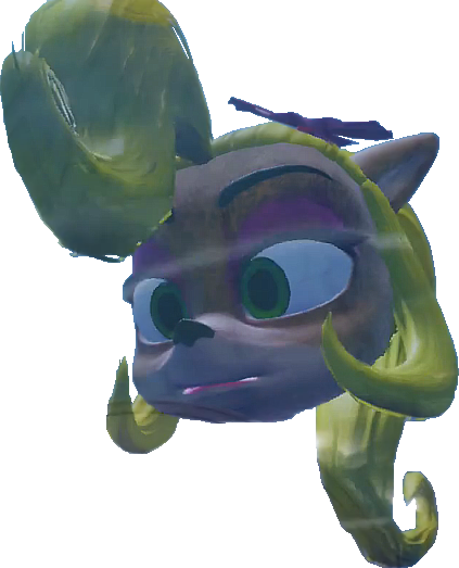 Crash Bandicoot N - Crash Bandicoot 2 Coco Hologram (423x523), Png Download