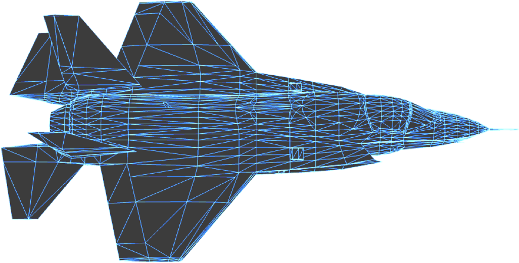 Force Of The Future Hologram - Supersonic Aircraft (1027x521), Png Download