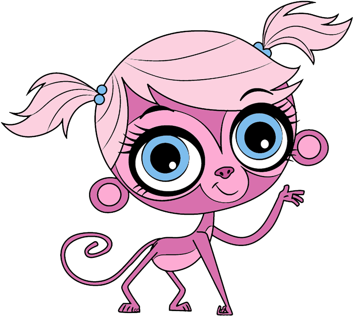 Vinnie Penny Pepper Zoe Sunil Minka Russell Russell - Cartoon Little Pet Shop (731x657), Png Download
