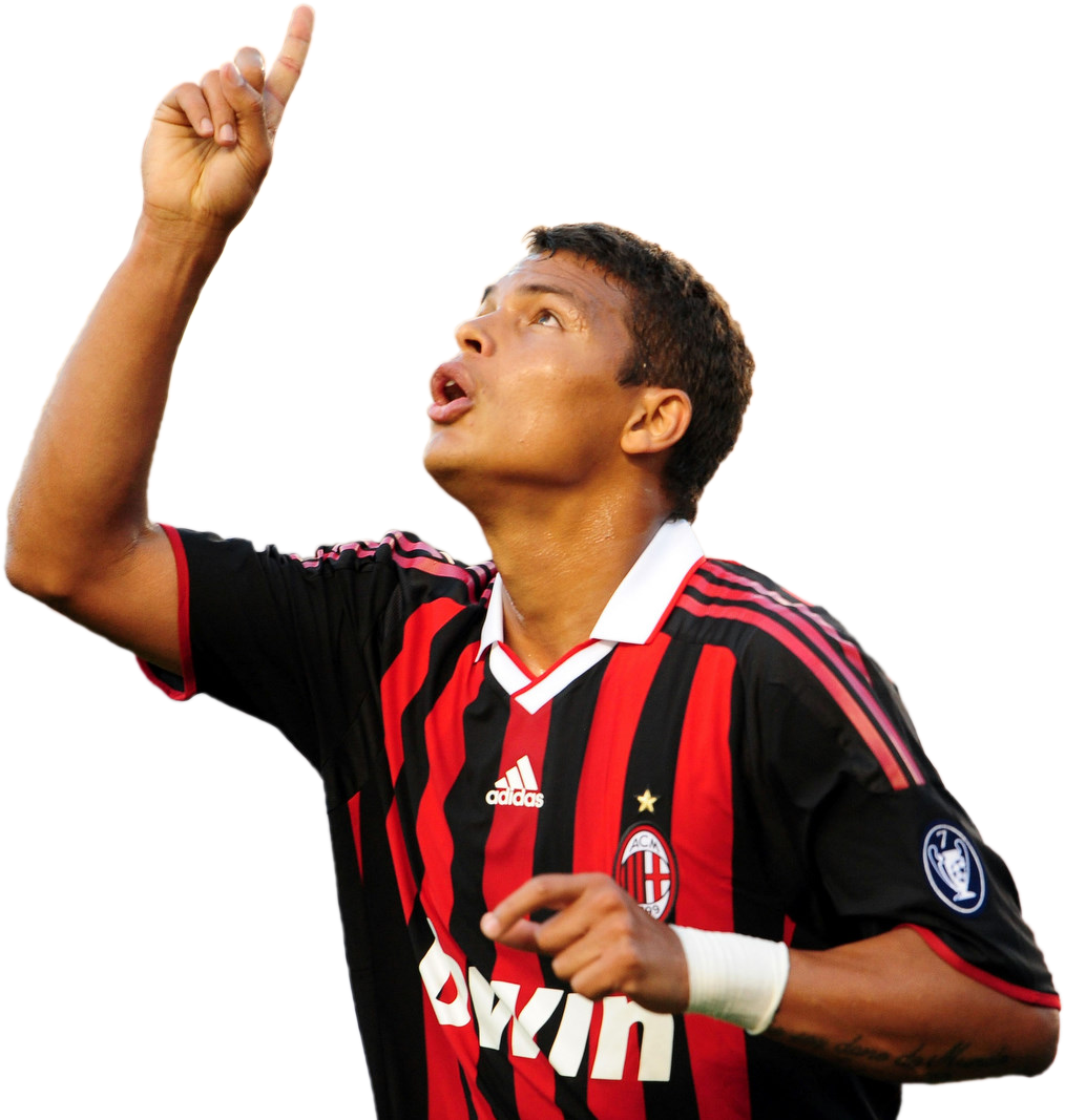 Thiago Silva Ac Milan 2012 (1100x1066), Png Download