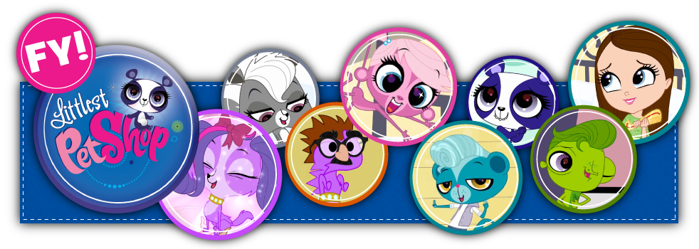 Littlest Pet Shop • Footsam - Littlest Pet Shop Short Stories And Colouring Book (982x350), Png Download