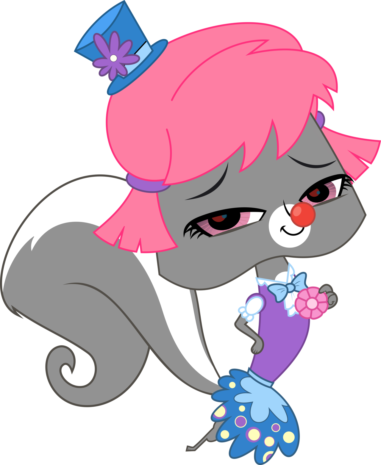 Littlest Pet Shop Pepper Dress (1280x1563), Png Download