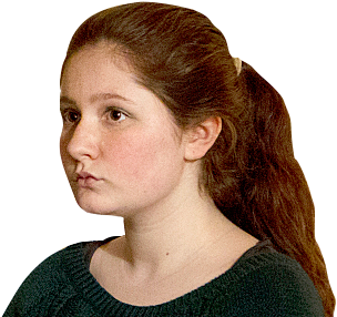 Shameless's 14 Year Old Star Emma Kenney On Debbie's - Emma Kenney Eyebrows (533x355), Png Download