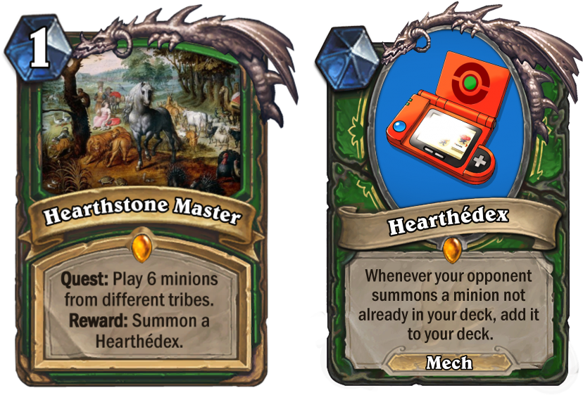 Oak Would Be Proud - Hearthstone Un Goro Hunter Quest (841x569), Png Download